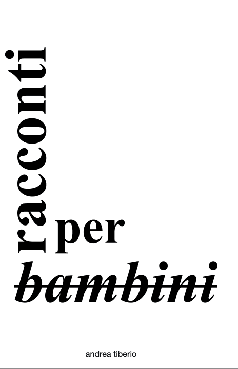 Copertina Racconti per bambini